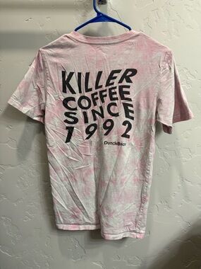 Dutch Bros Pink Tie-Dye Tee